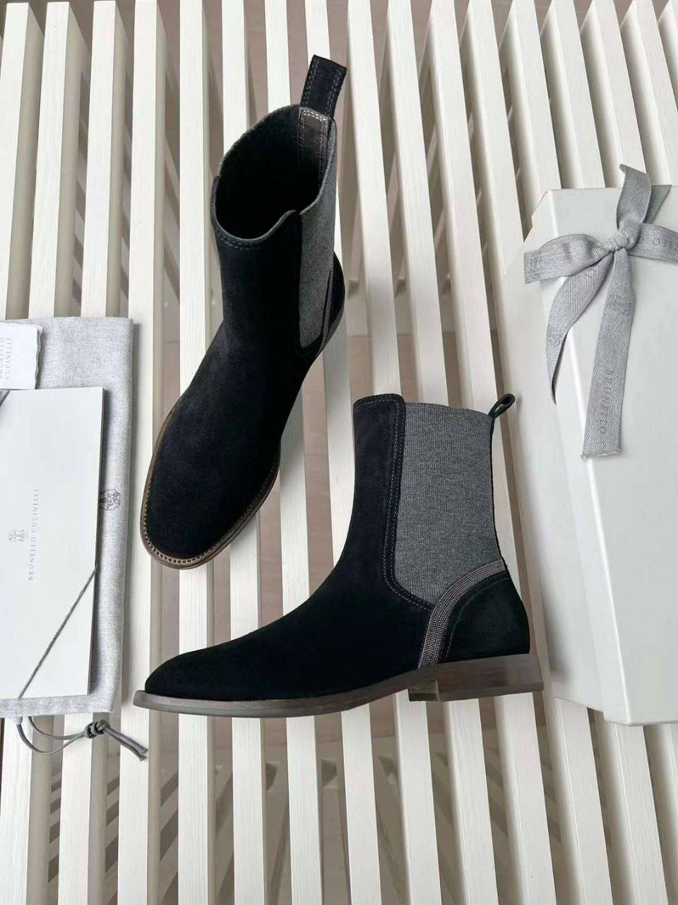 БОТИНКИ BRUNELLO CUCINELLI детальное фото