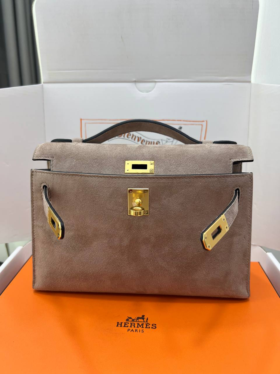 СУМКА HERMES KELLY POCHETTE детальное фото