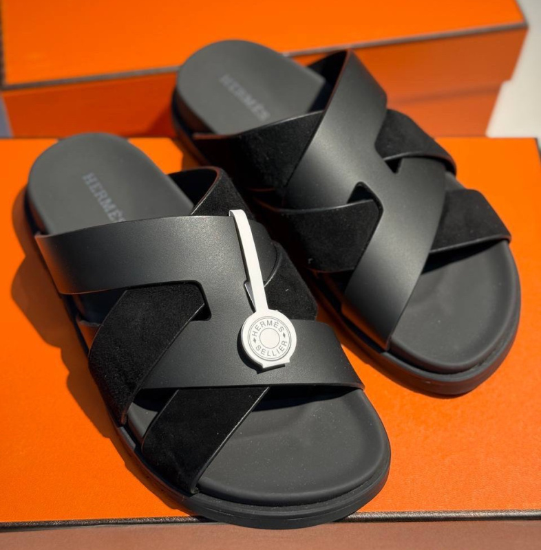ШЛЕПКИ HERMES фото