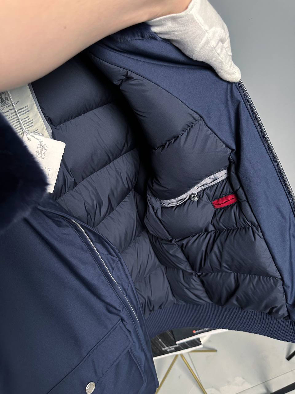 МУЖСКАЯ КУРТКА BRUNELLO CUCINELLI детальное фото