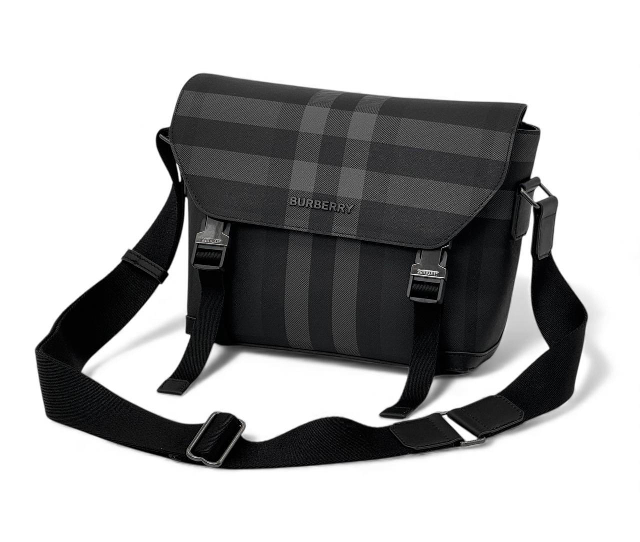 МУЖСКАЯ СУМКА МЕССЕНДЖЕР BURBERRY детальное фото