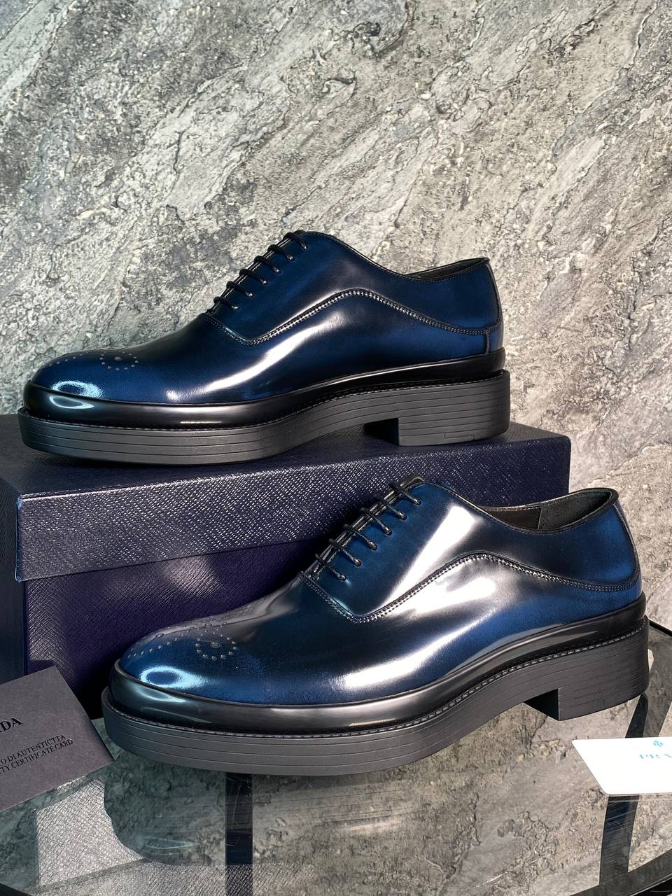 МУЖСКИЕ ТУФЛИ PRADA детальное фото