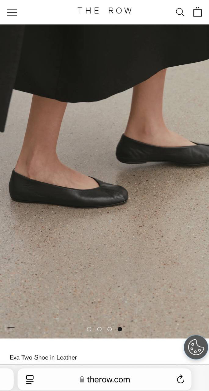 БАЛЕТКИ THE ROW детальное фото