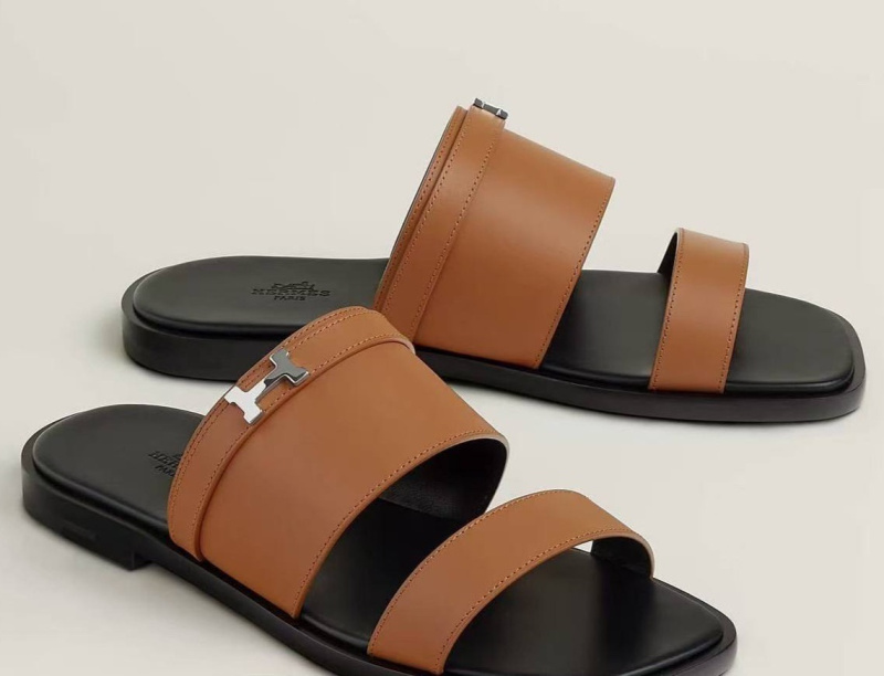 ШЛЕПКИ HERMES фото