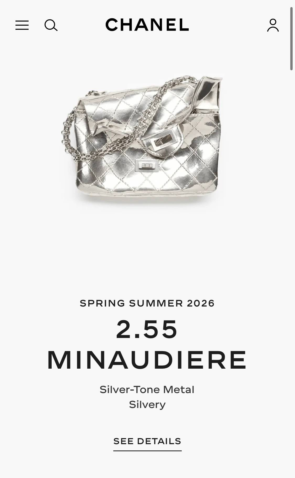 СУМКА CHANEL 2.55 детальное фото