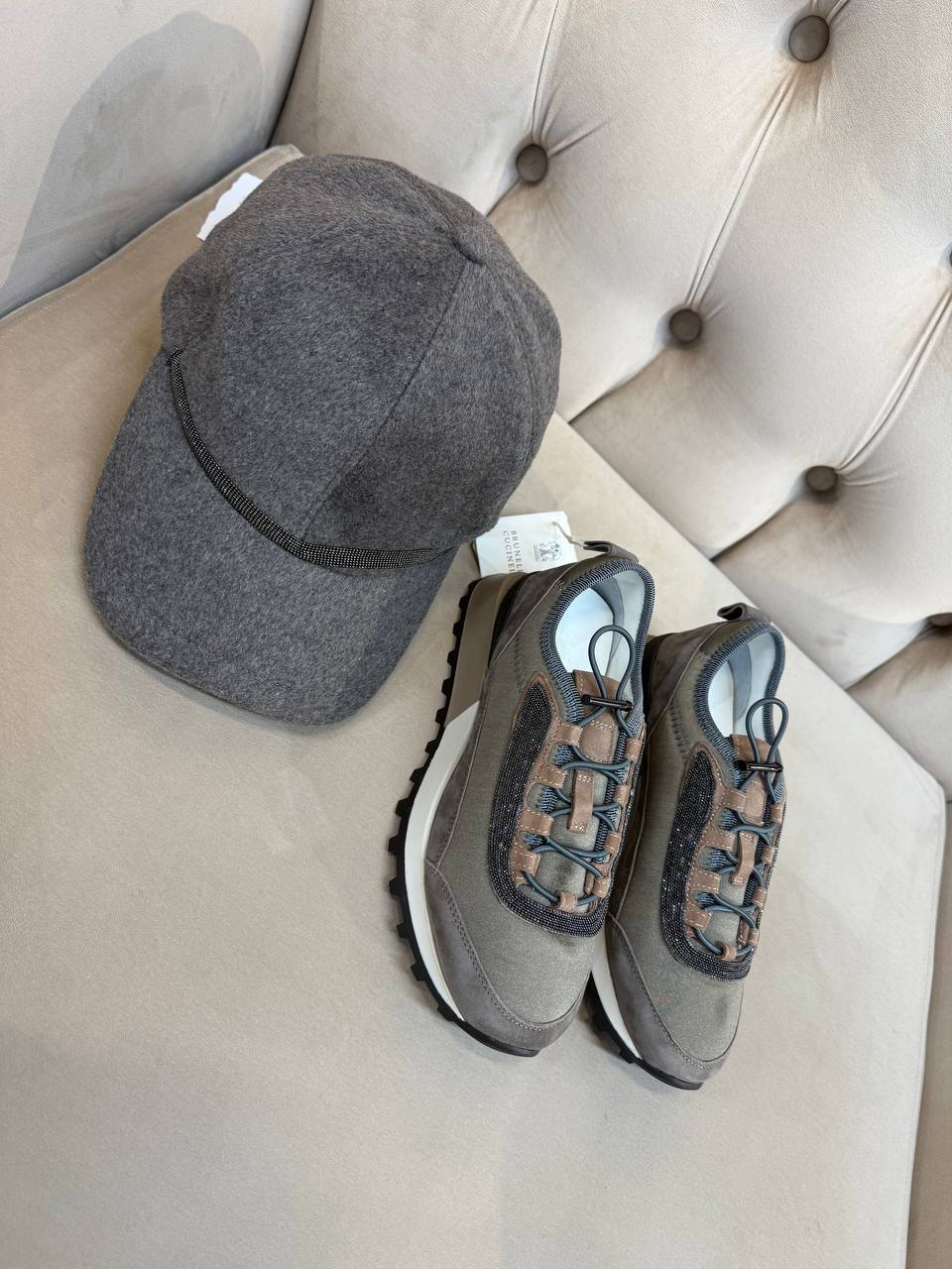 КРОССОВКИ BRUNELLO CUCINELLI детальное фото