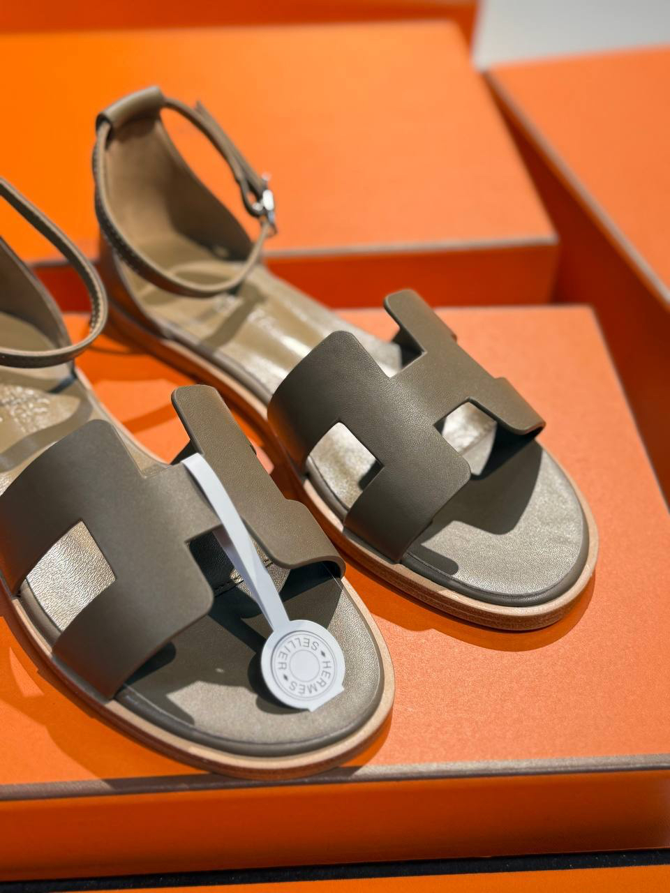 БОСОНОЖКИ HERMES детальное фото