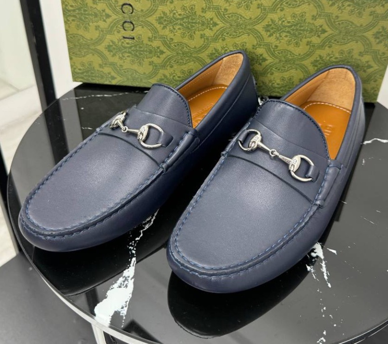 МУЖСКИЕ МОКАСИНЫ GUCCI фото