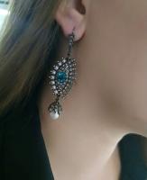 СЕРЬГИ ALEXANDER MCQUEEN фото