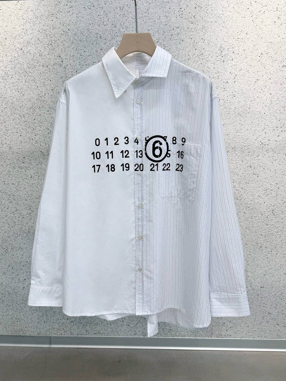 МУЖСКАЯ РУБАШКА MAISON MARGIELA детальное фото