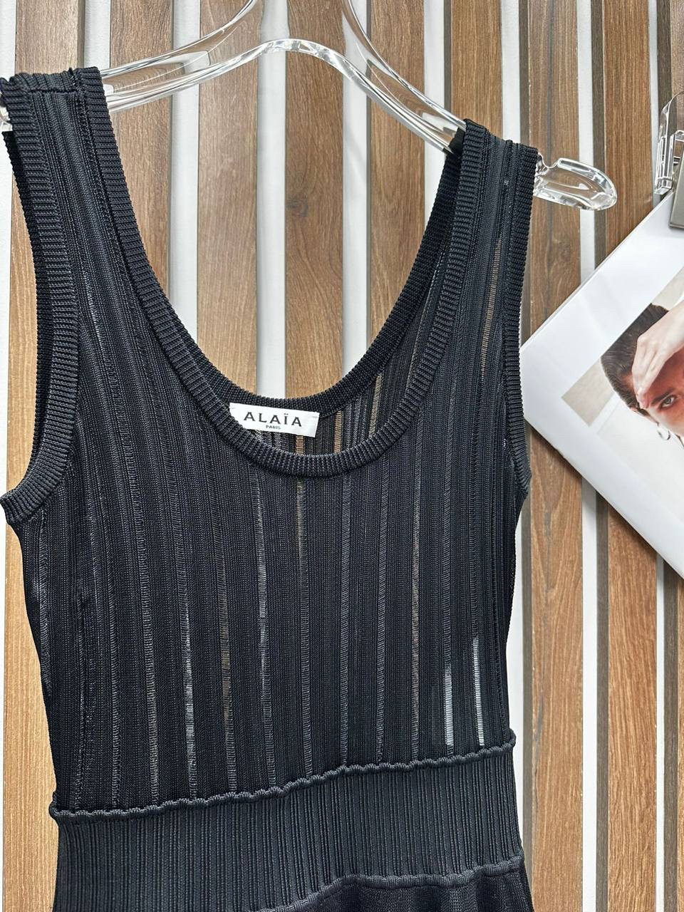 ПЛАТЬЕ ALAIA детальное фото