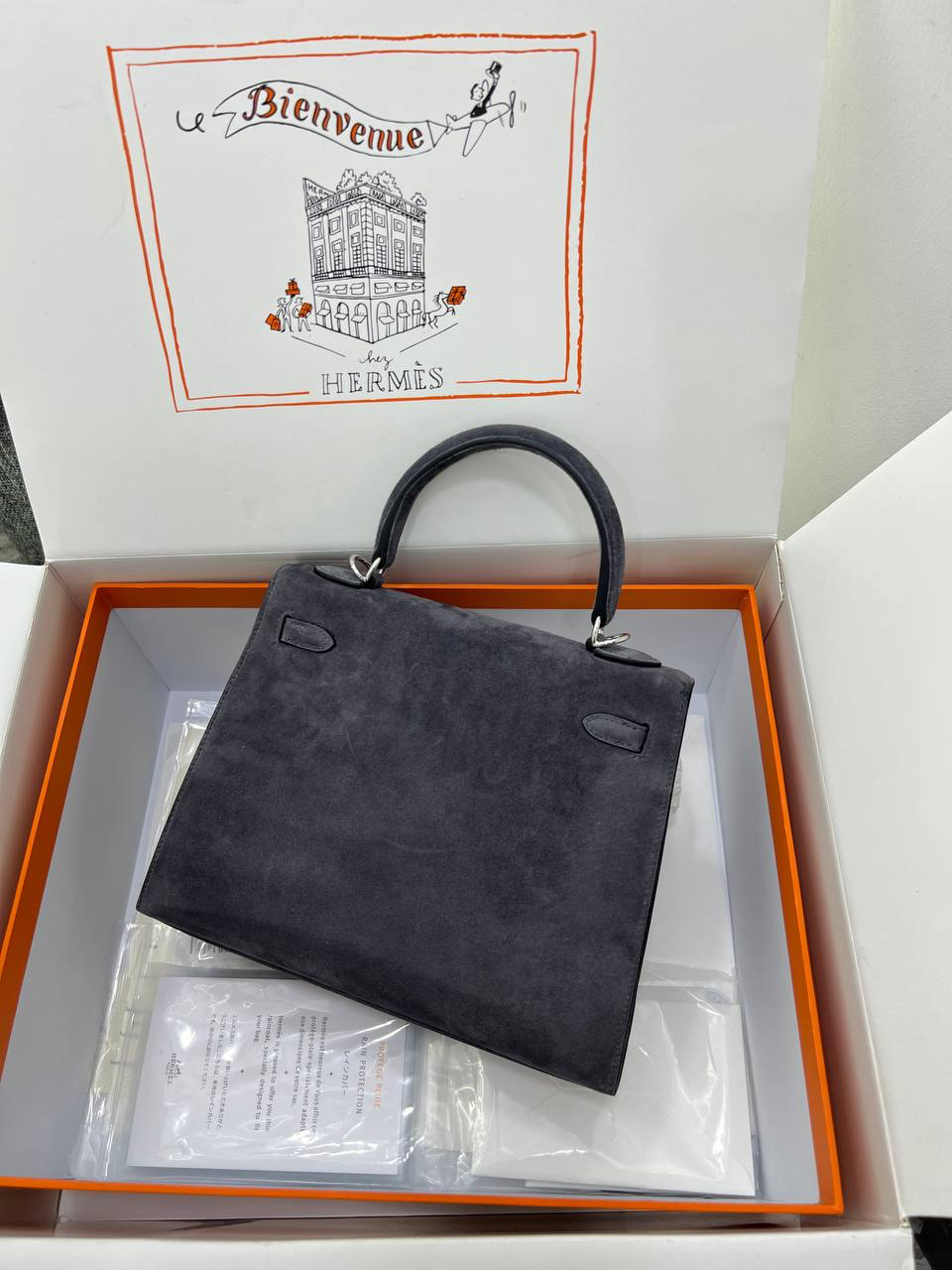 СУМКА HERMES KELLY 25 детальное фото