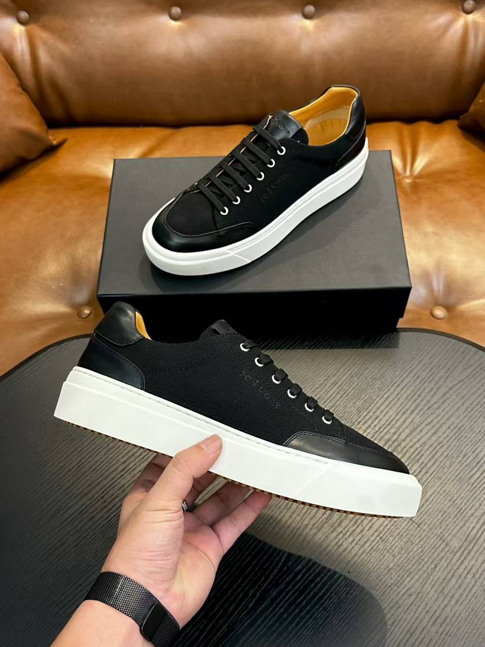 МУЖСКИЕ КЕДЫ KITON детальное фото