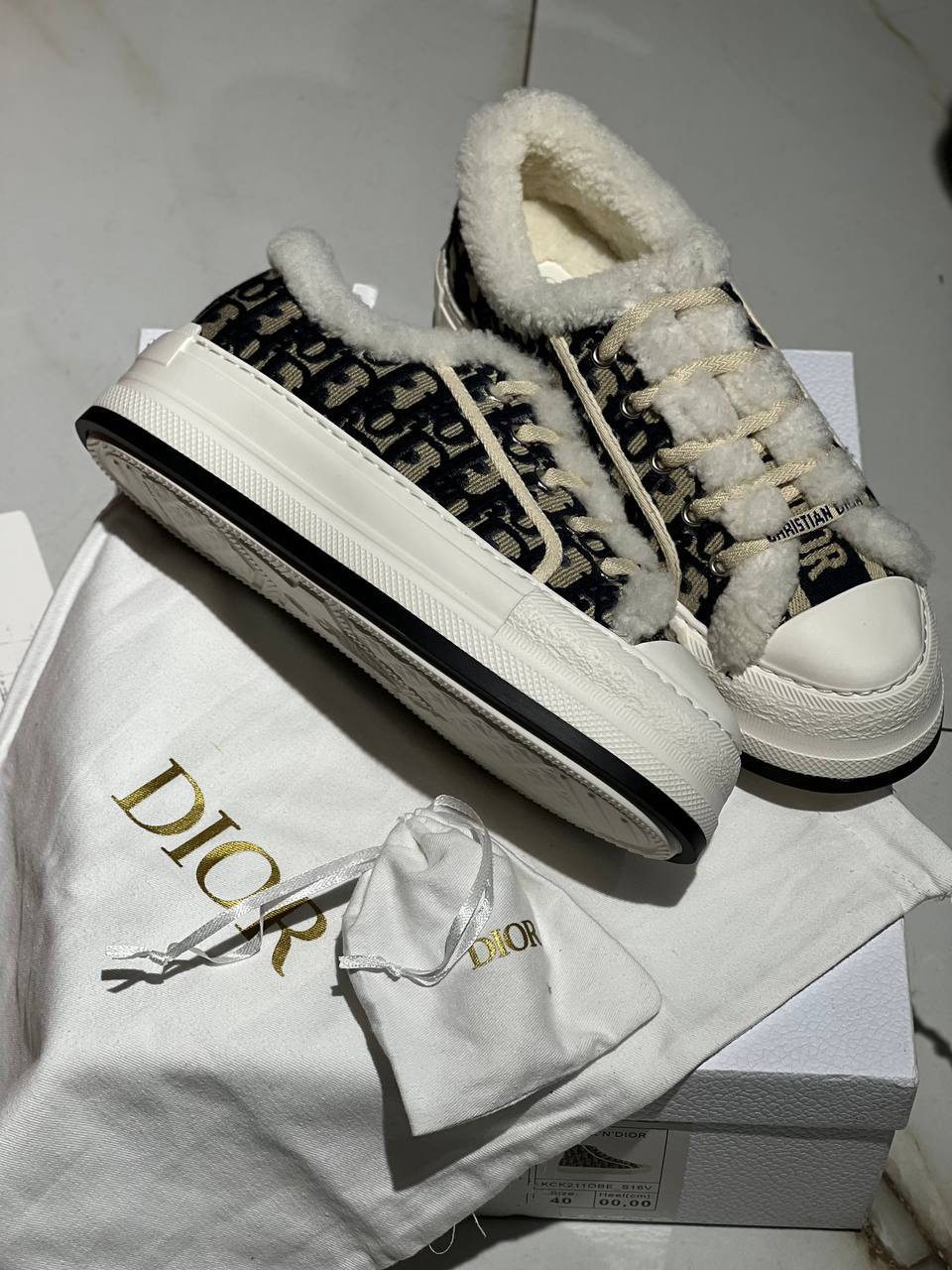 КЕДЫ CHRISTIAN DIOR детальное фото