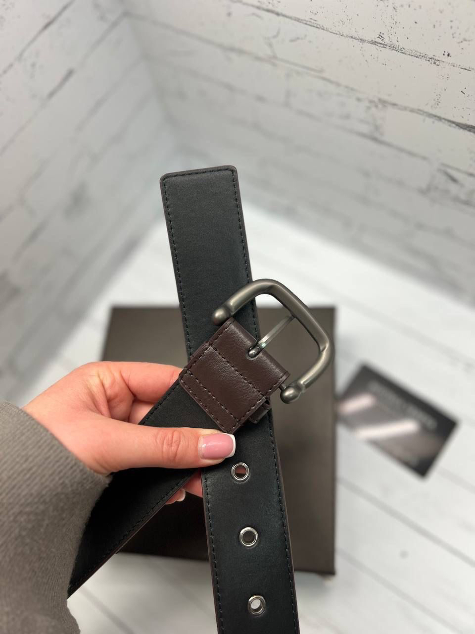 РЕМЕНЬ BOTTEGA VENETA детальное фото
