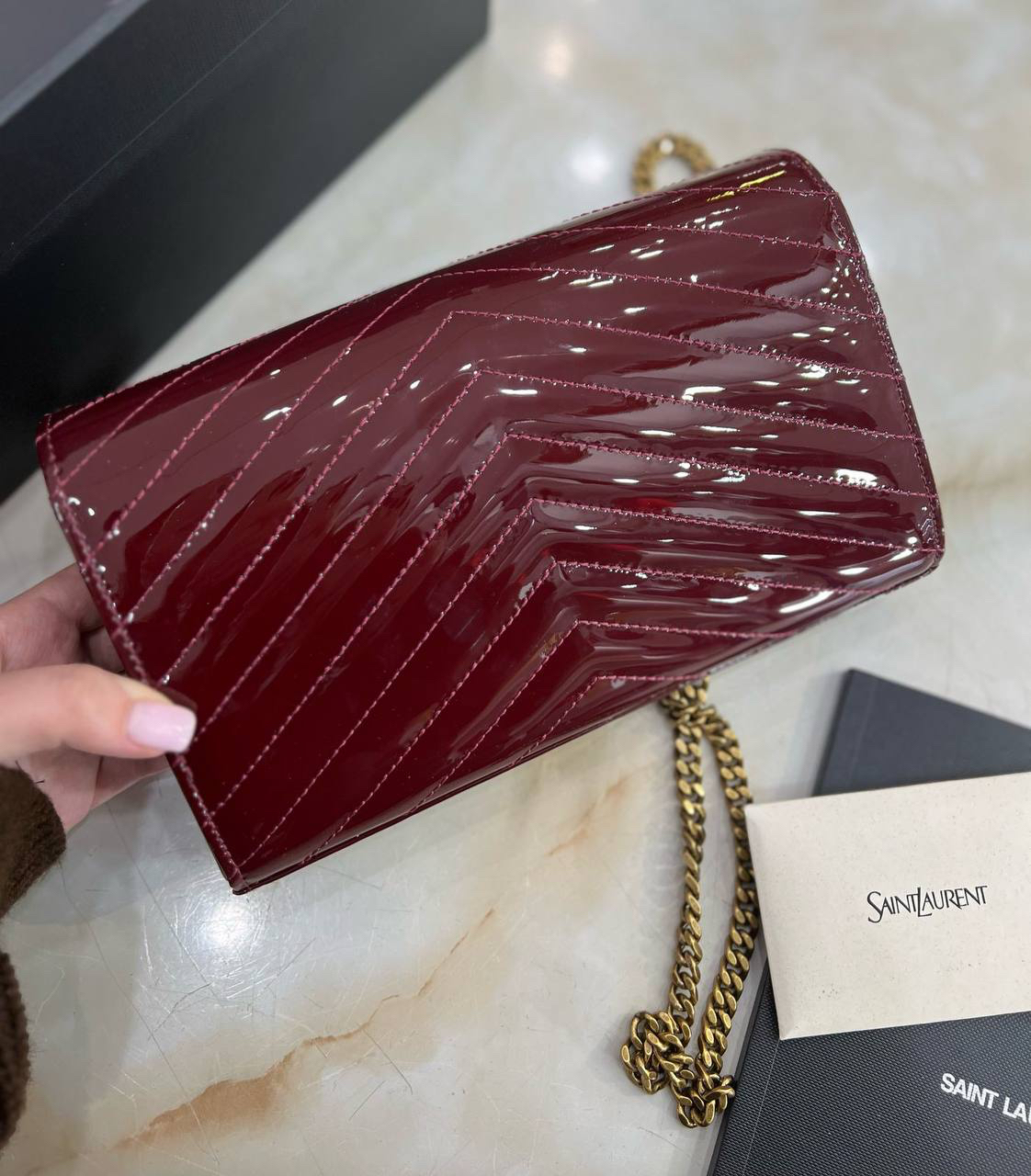 СУМКА SAINT LAURENT детальное фото