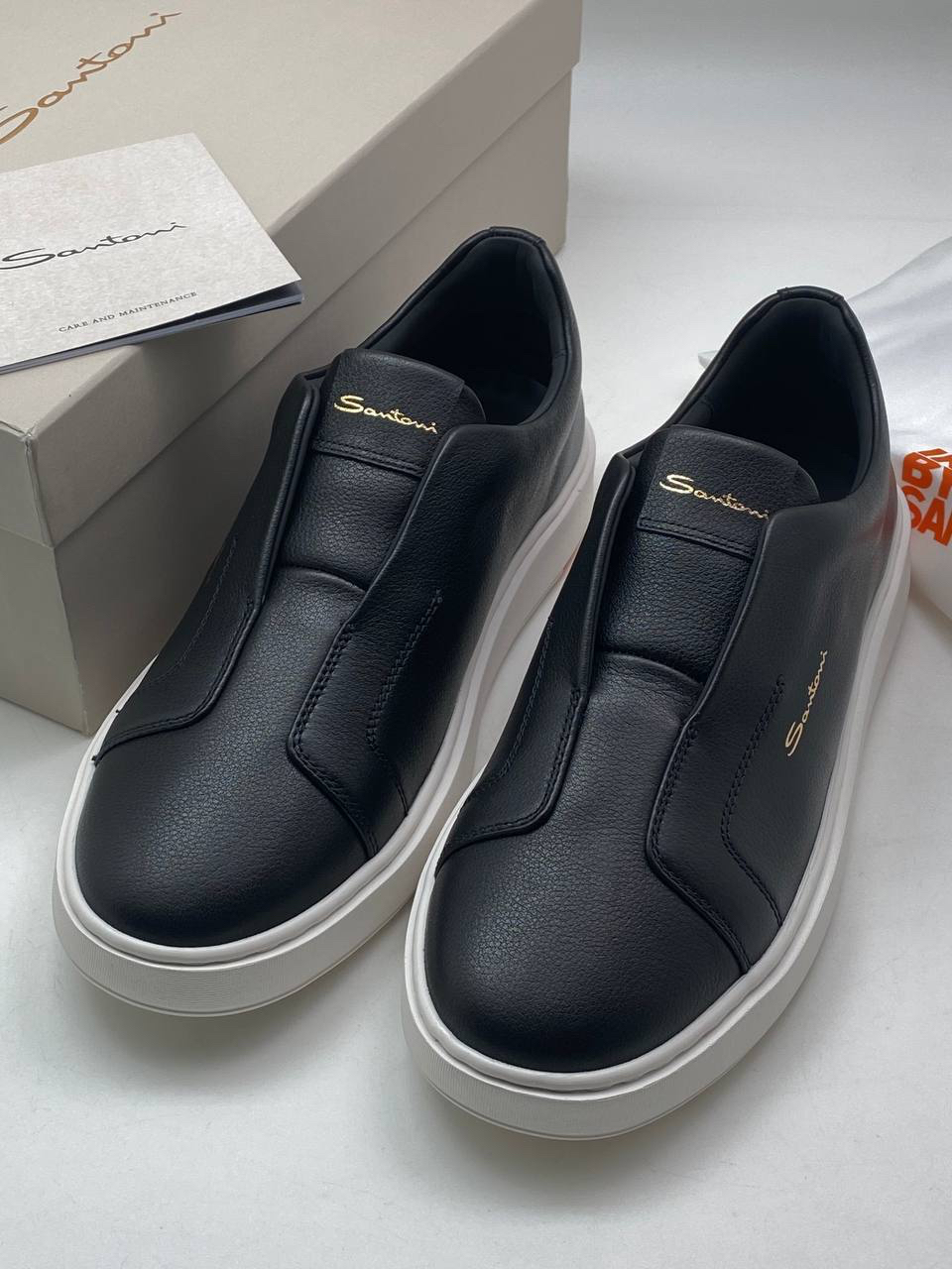 МУЖСКИЕ КЕДЫ SANTONI детальное фото