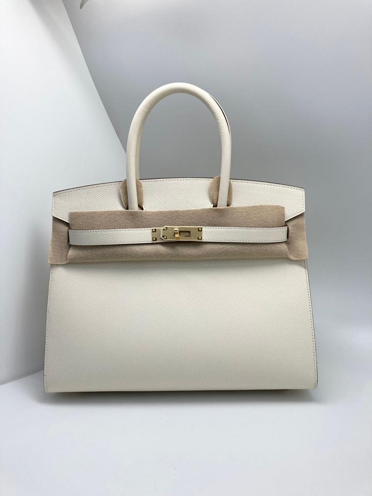 СУМКА HERMES BIRKIN 30 ручная работа детальное фото