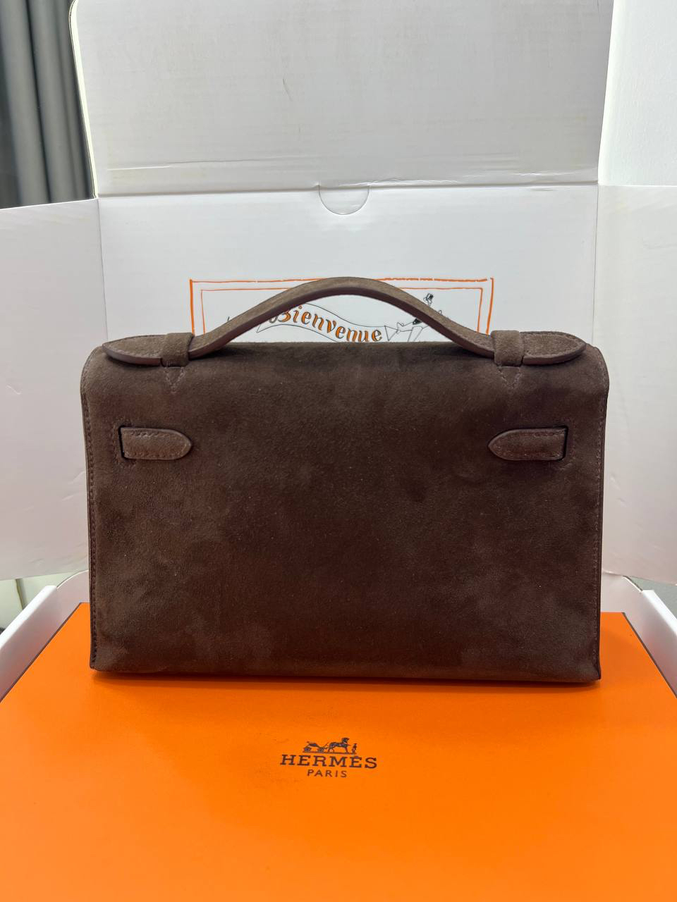 СУМКА HERMES KELLY POCHETTE детальное фото