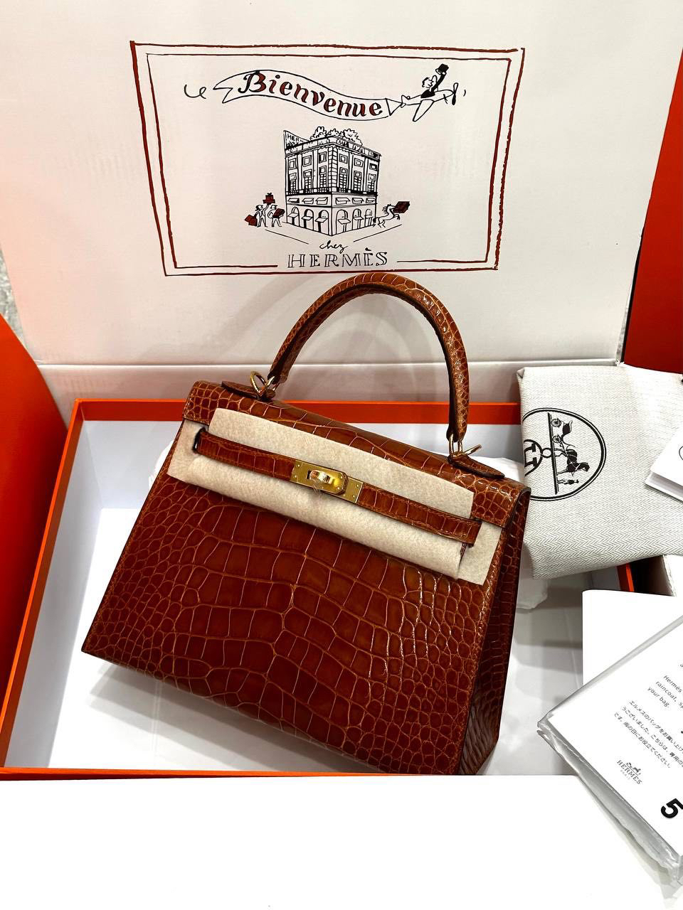 СУМКА HERMES KELLY 25 детальное фото