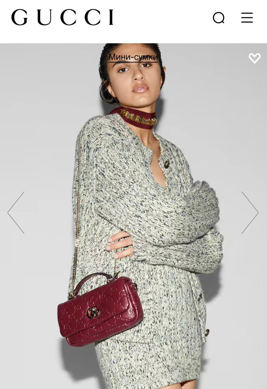 СУМКА GUCCI детальное фото