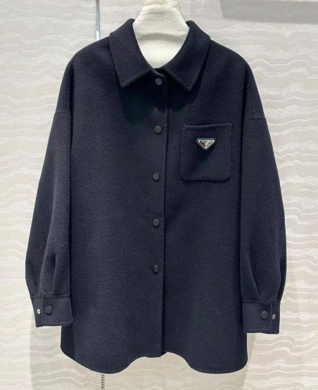 РУБАШКА УТЕПЛЕННАЯ PRADA фото