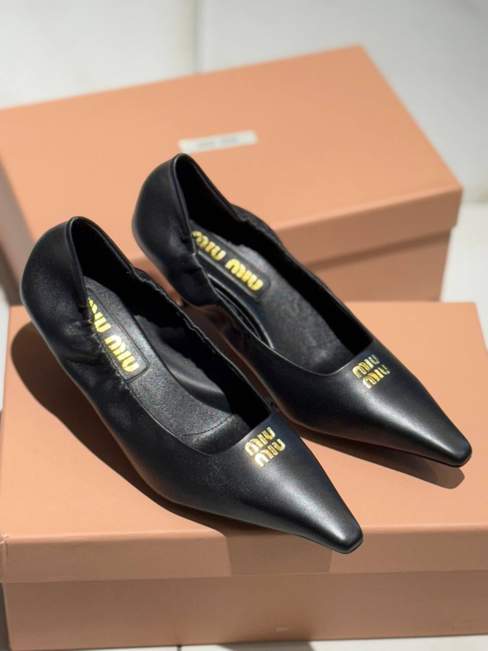 ТУФЛИ MIU MIU детальное фото