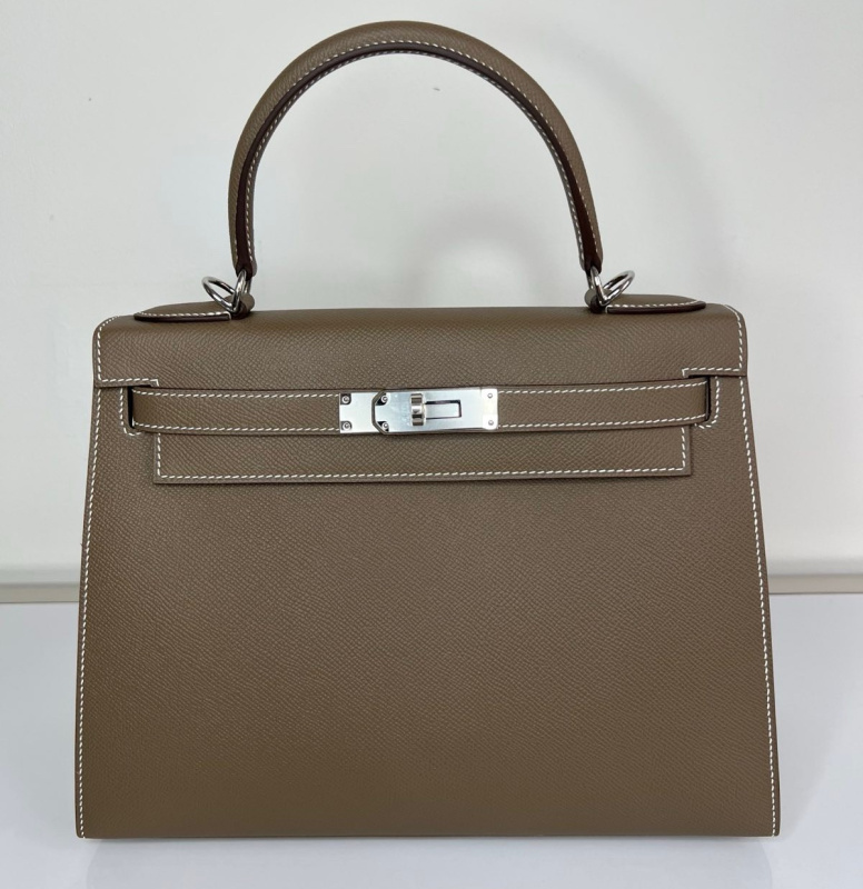 СУМКА HERMES KELLY 28 ручная работа фото
