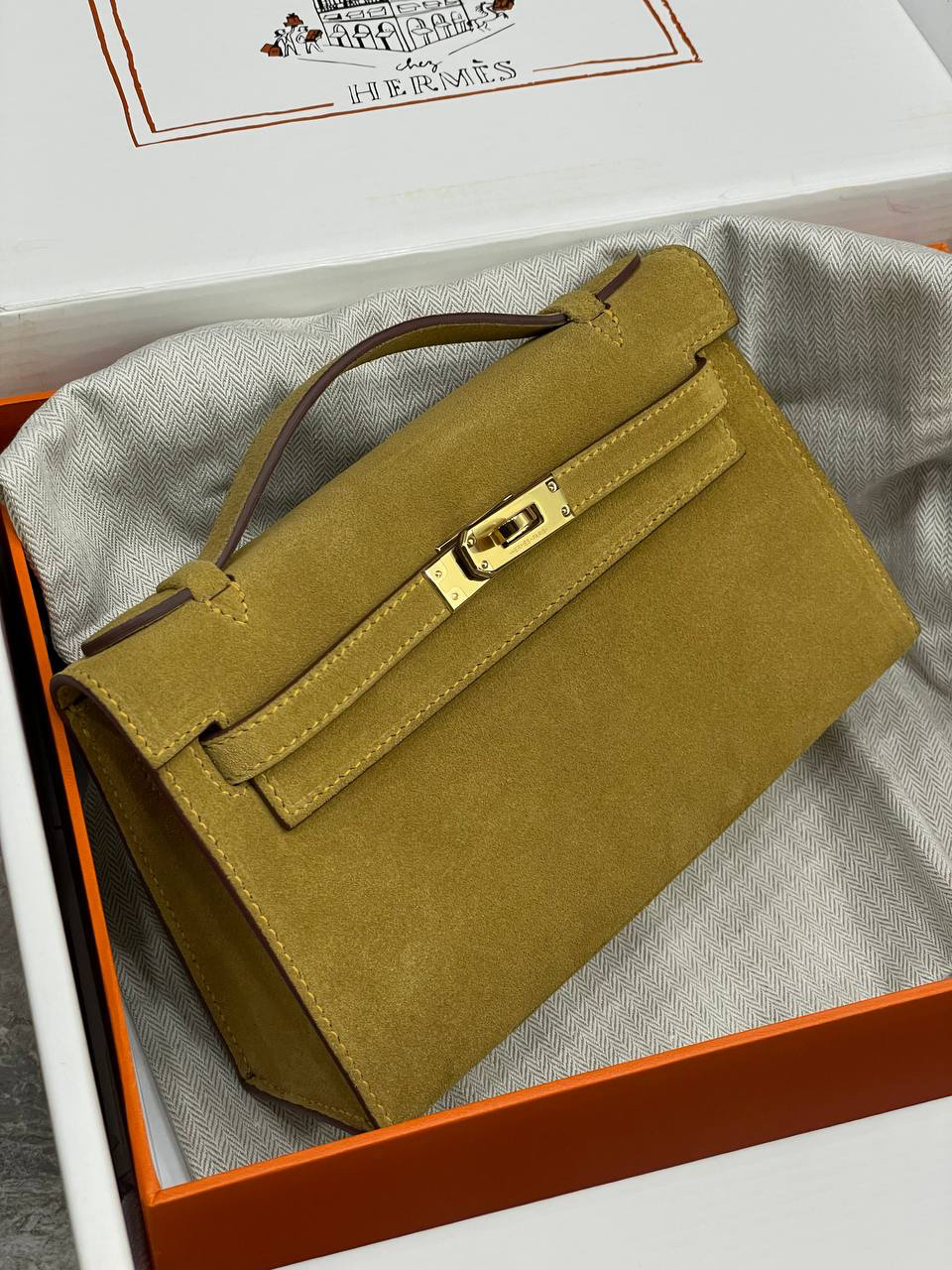 СУМКА HERMES KELLY POCHETTE детальное фото