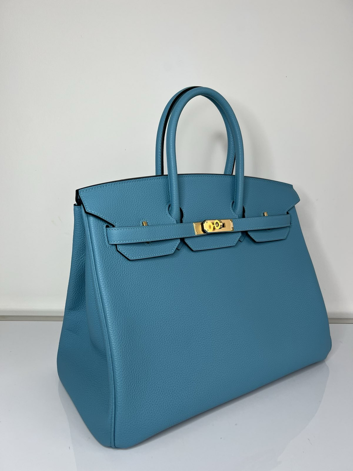 СУМКА HERMES BIRKIN 35 ручная работа детальное фото