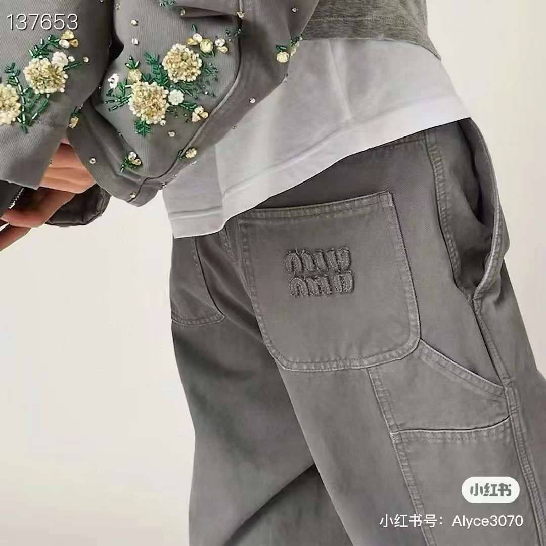 БРЮКИ MIU MIU детальное фото