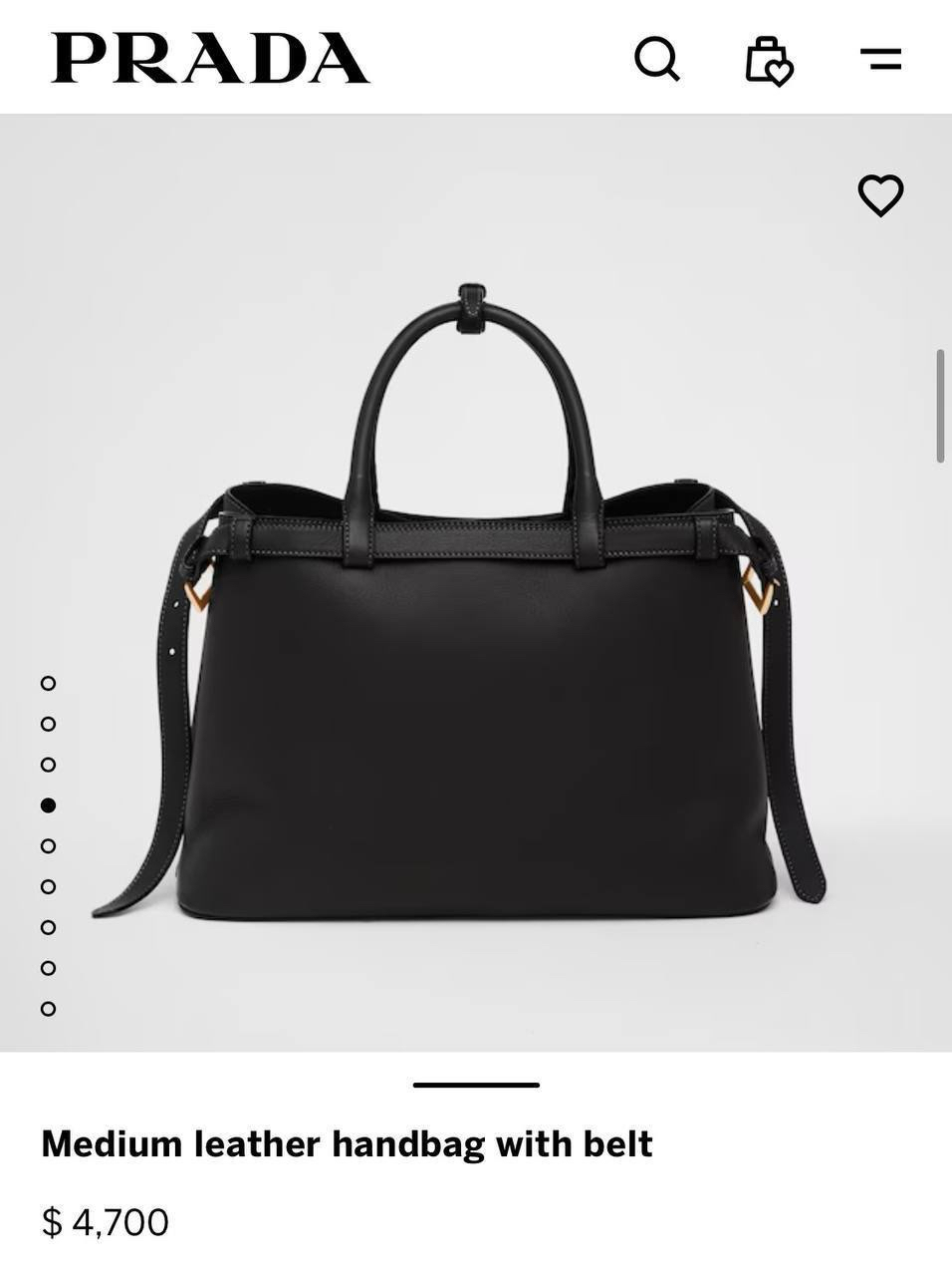 СУМКА PRADA детальное фото