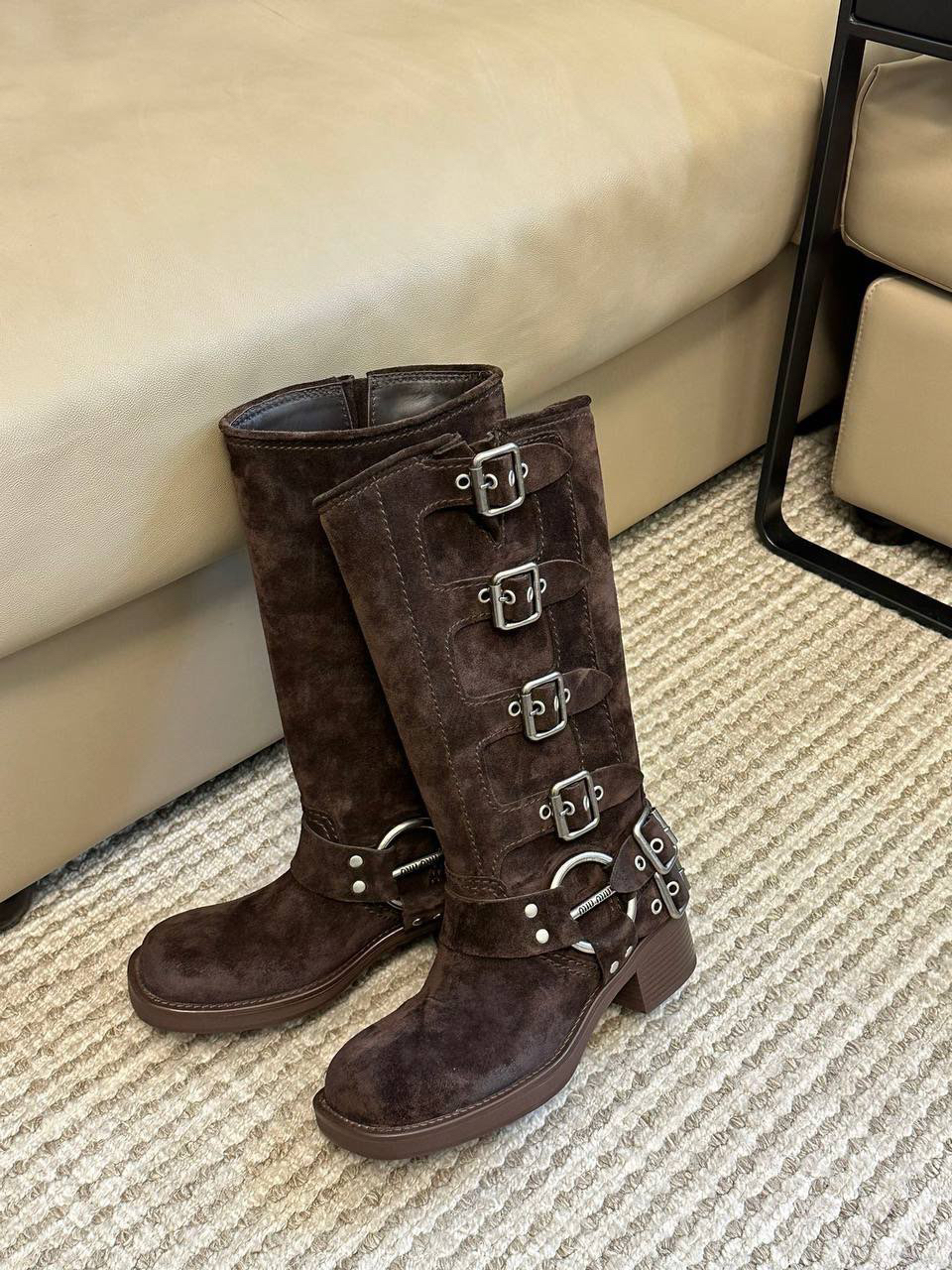 САПОГИ MIU MIU детальное фото