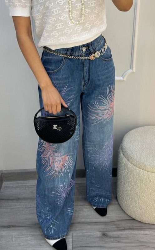 ДЖИНСЫ CHANEL фото