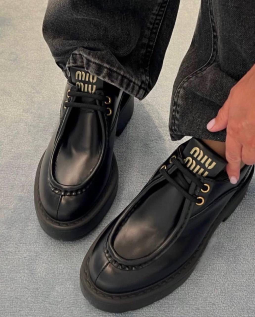 БОТИНКИ MIU MIU детальное фото