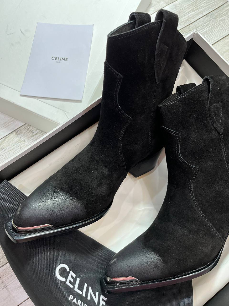 БОТИЛЬОНЫ CELINE детальное фото