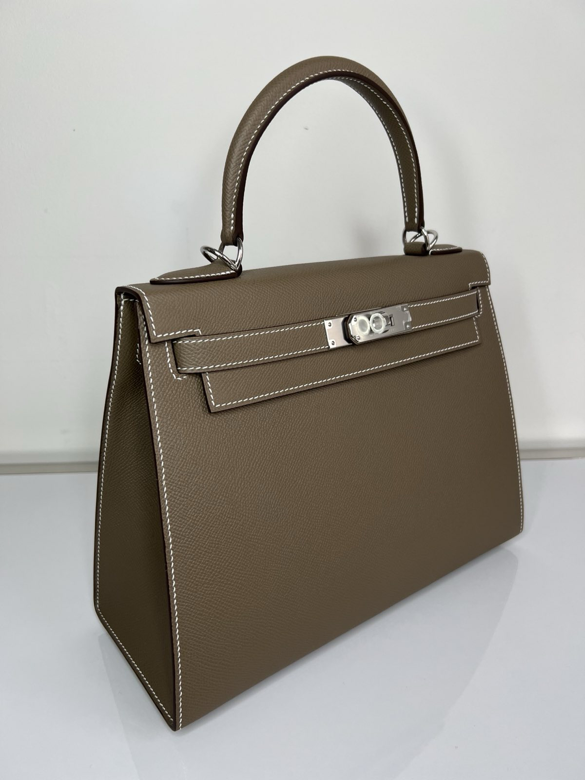 СУМКА HERMES KELLY 28 ручная работа детальное фото
