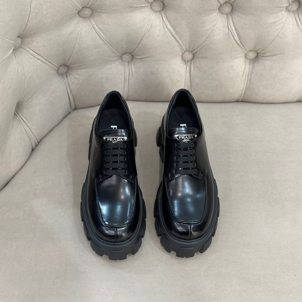 БОТИНКИ PRADA детальное фото