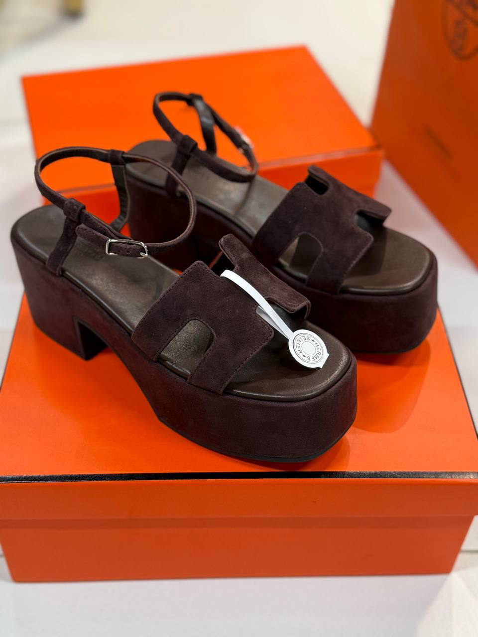 БОСОНОЖКИ HERMES детальное фото