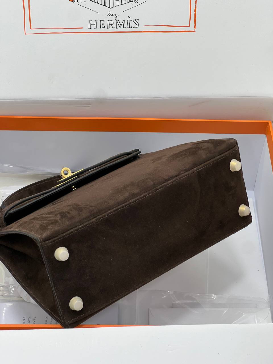 СУМКА HERMES KELLY 25 детальное фото