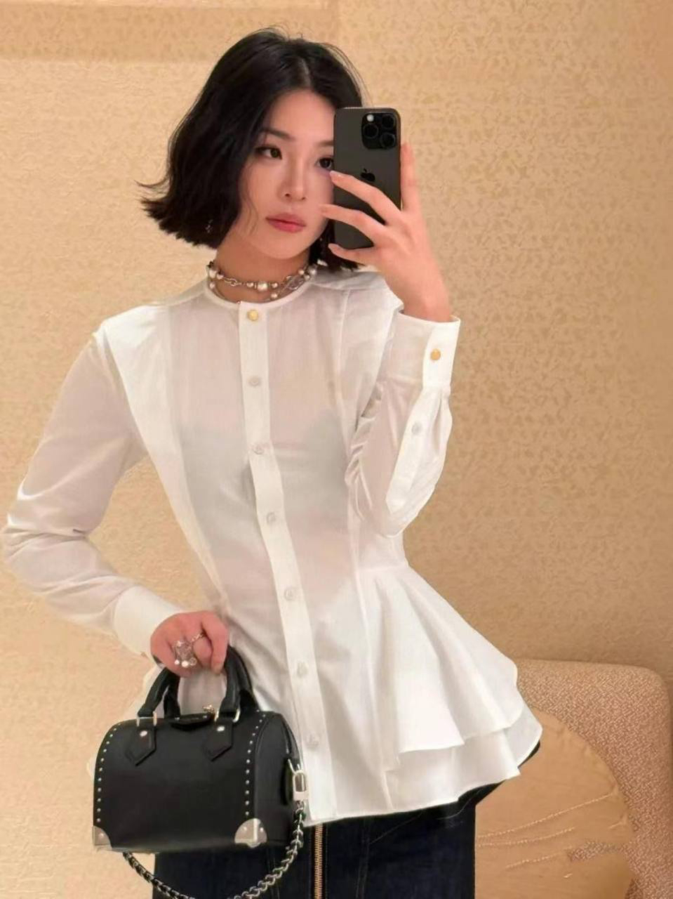 БЛУЗКА LOUIS VUITTON детальное фото