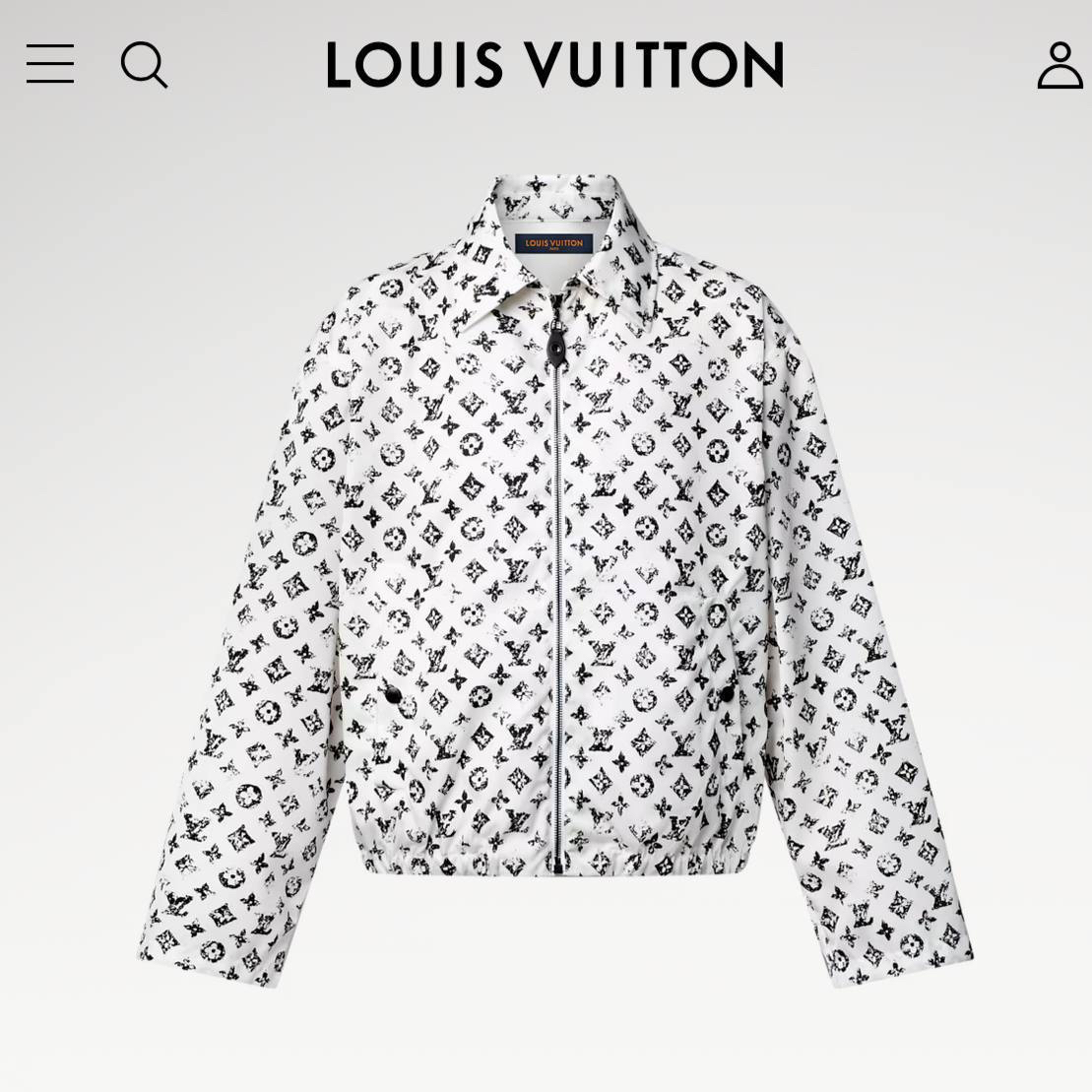 БОМБЕР LOUIS VUITTON детальное фото