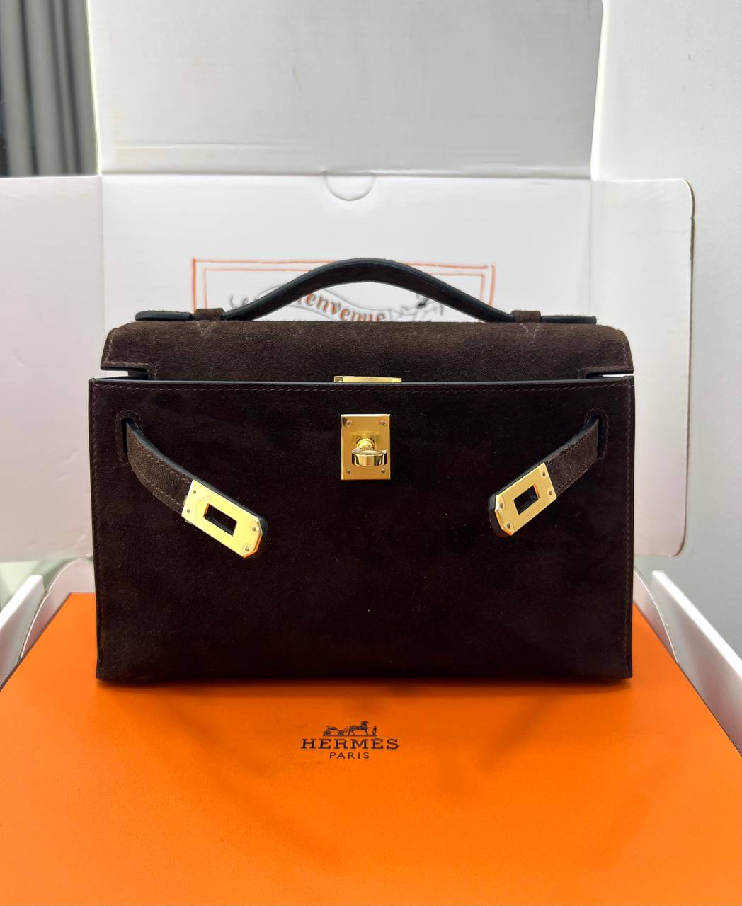 СУМКА HERMES KELLY POCHETTE детальное фото