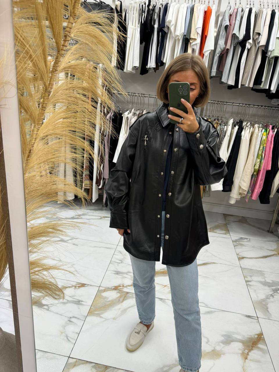 РУБАШКА CHROME HEARTS детальное фото