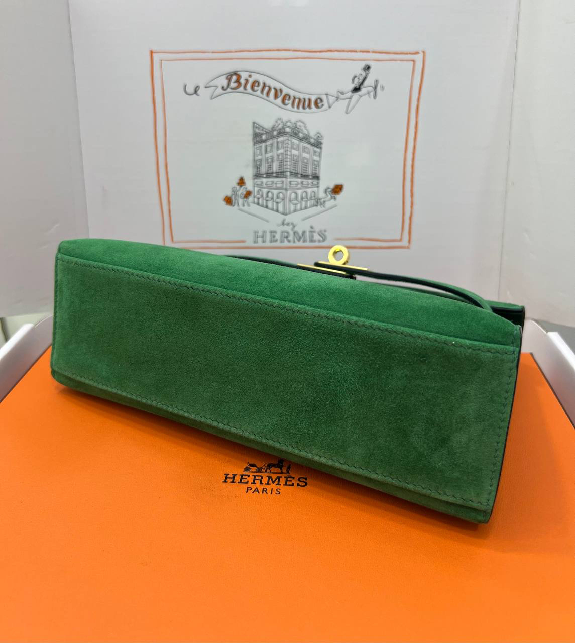 СУМКА HERMES KELLY POCHETTE детальное фото