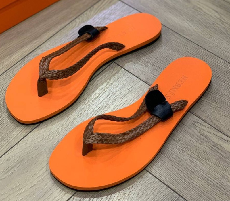 ШЛЕПКИ HERMES фото