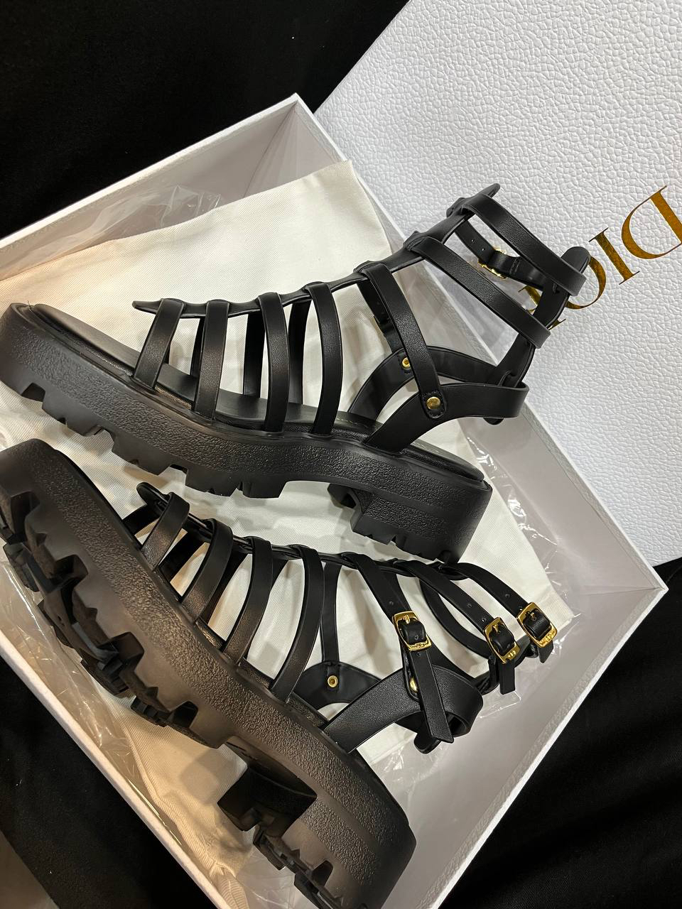 БОСОНОЖКИ CHRISTIAN DIOR детальное фото