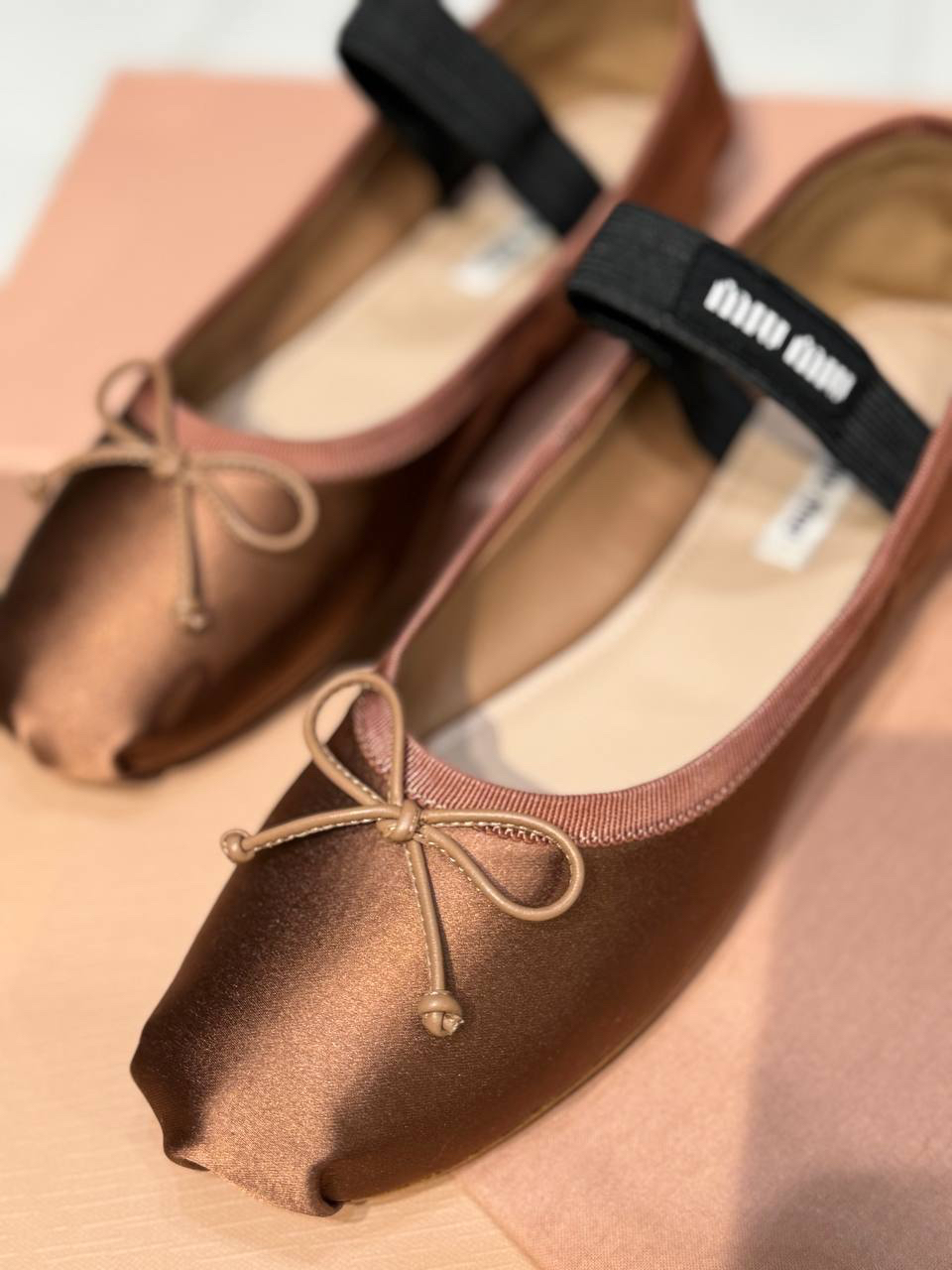 БАЛЕТКИ MIU MIU детальное фото