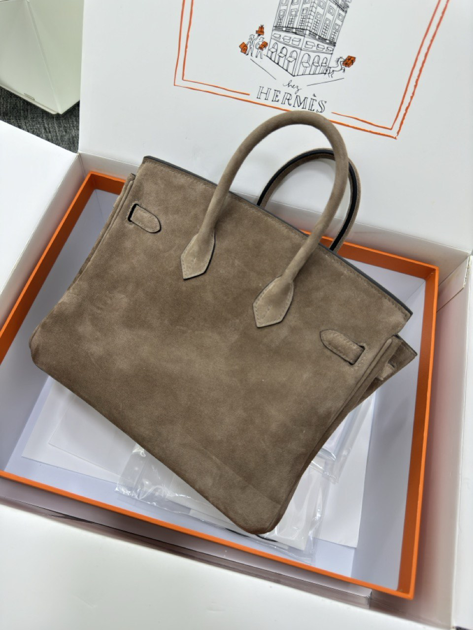 СУМКА HERMES BIRKIN 25 детальное фото