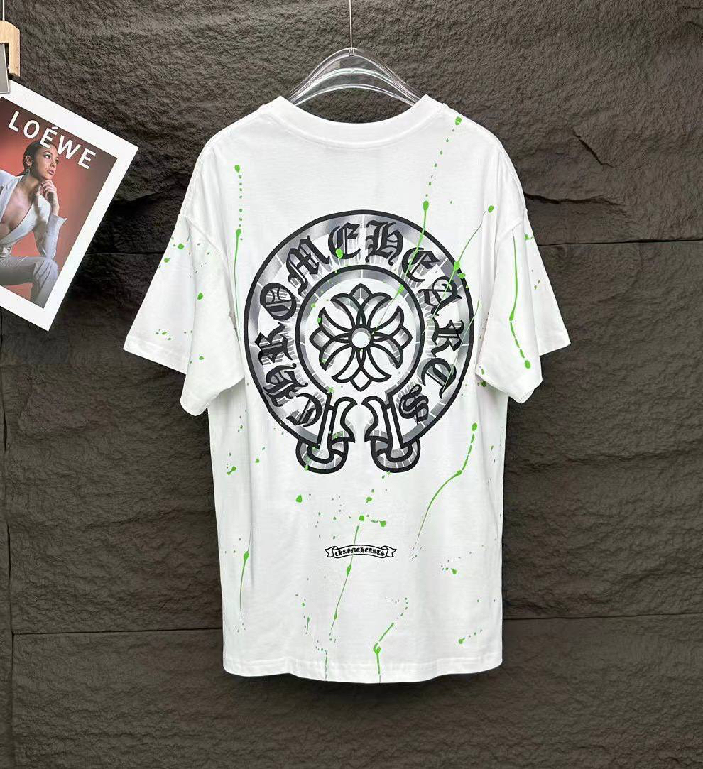 ФУТБОЛКА CHROME HEARTS детальное фото